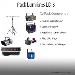 Location Pack lumire LD3