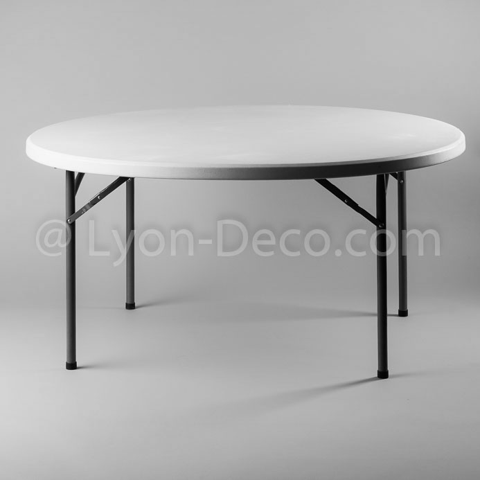Location Table Ronde dia 152 cm ( 8 pers)