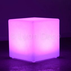 Location Cube Lumineux 40cm