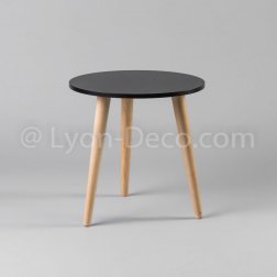 Location Table Basse Scandi Noire