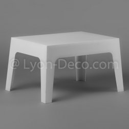 Location Table Basse Slate Blanche