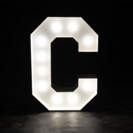 Lettre Lumineuse C H:1M