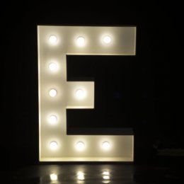 Lettre Lumineuse E H:1M