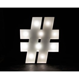 Lettre Lumineuse # H:1M