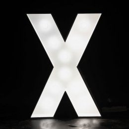 Lettre Lumineuse X H:1M