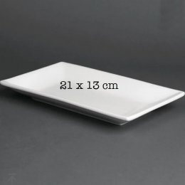 Location Assiette Entre / Dessert Rectangulaire Elise 