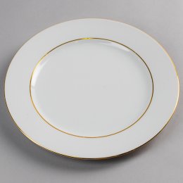 Location Assiette Filet Or Roma 26cm