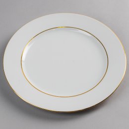 Location Assiette Plate Filet Or Roma 21cm