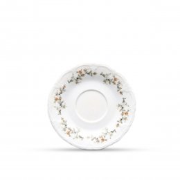 Location Assiette Vintage Fleurie 27cm