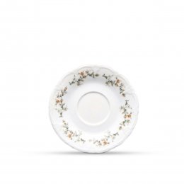 Location Assiette Vintage Motif Fleuri 22cm