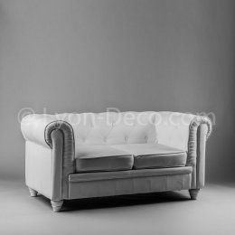 Location Canap Chesterfield Blanc