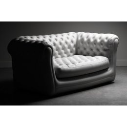 Location Canape Gonflable Chesterfield blanc 