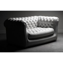 Location Canape Gonflable Chesterfield Blanc 