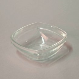 Location Coupelle Carre en Verre 11cm