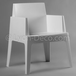 Location Fauteuil Slate Blanc