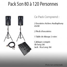 Location Pack Son 80  120 personnes