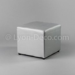 Location Pouf Argent