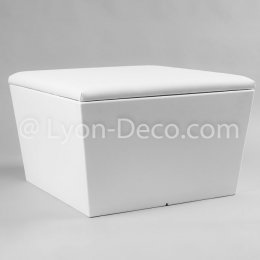 Location Pouf Flex Lounge Blanc