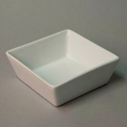 Location Ramequin Carr� Blanc 11cm