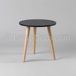 Location Table Basse Scandi Noire