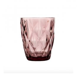 Location Verre  Eau Diamant Rose 24cl