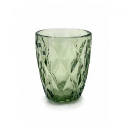 Location Verre  Eau Diamant Vert 24cl