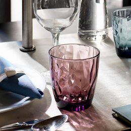 Location Verre a Eau Violet Diamond 30,5 cl