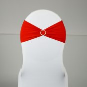 Location Noeud Chaise Lycra Rouge