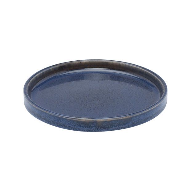 Location Assiette  a Pain Bleue en Gr�s  14cm