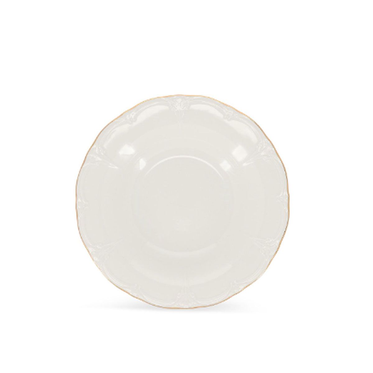 Location Assiette Vintage Filet Or
