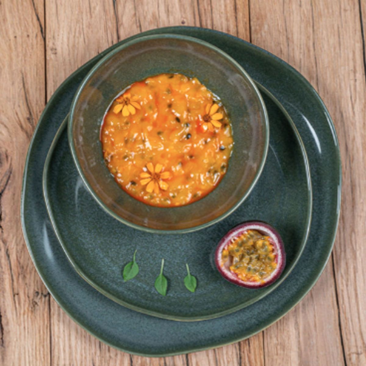 Location Assiette Asymtrique Verte
