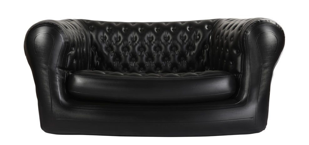 Canape Chesterfield Gonflable noir