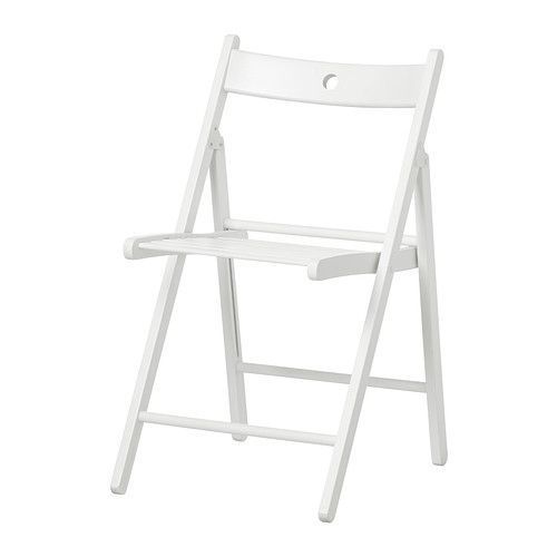 Chaise bois blanc