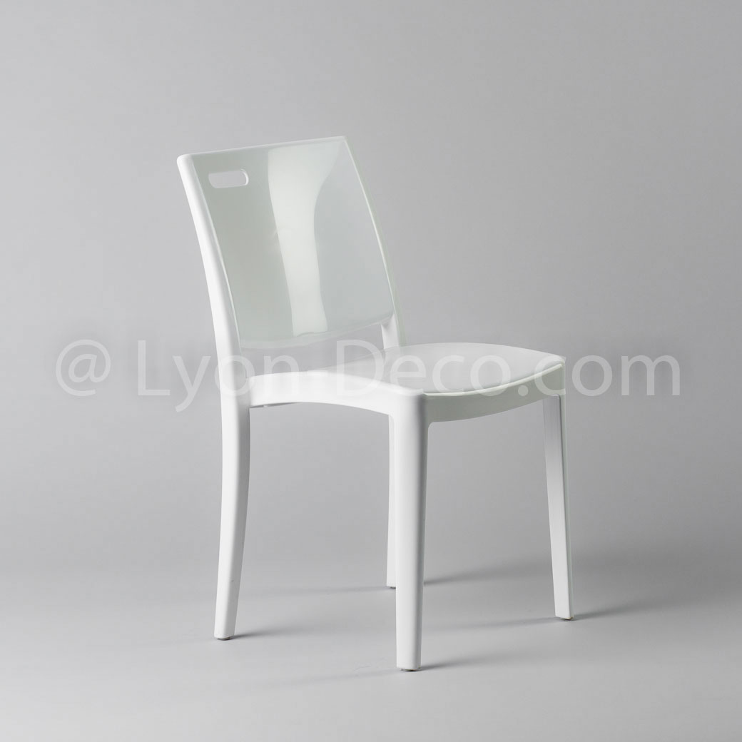 Chaise Clip blanc