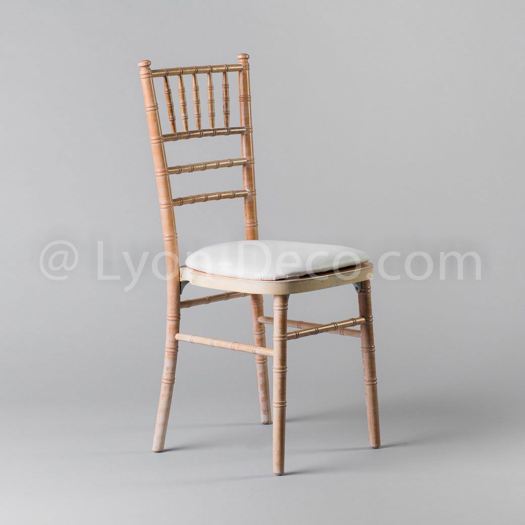 Chaise Chiavari Bois type Bambou