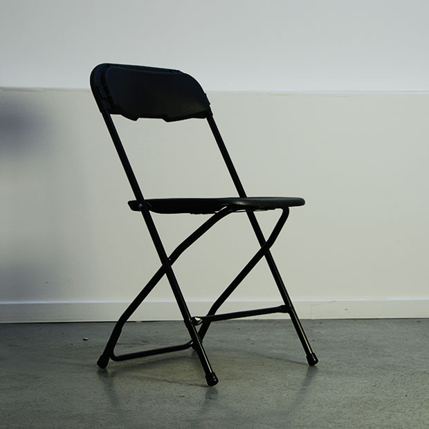 Location chaise de réunion noire