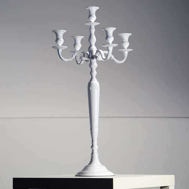Chandelier blanc