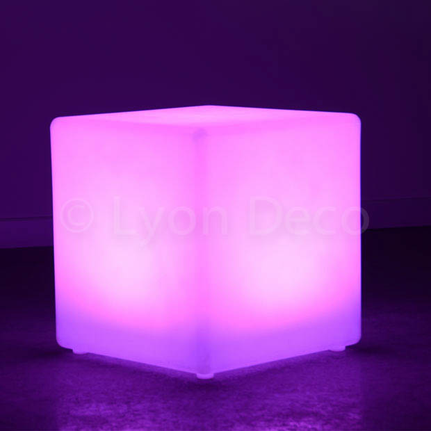 Cube lumineux 40cm