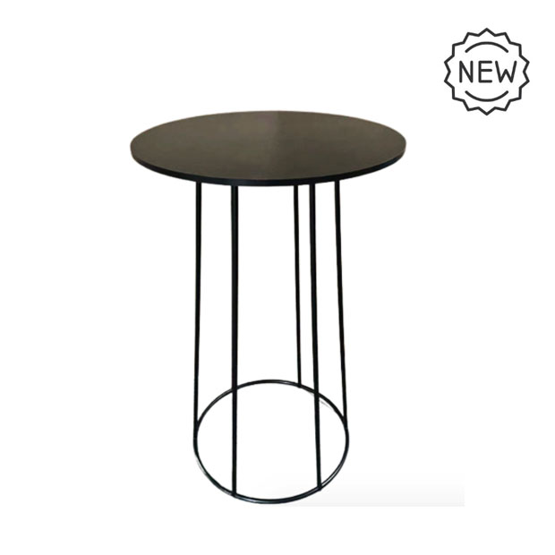 Location Mange Debout Circ Noir Plateau Rond Noir