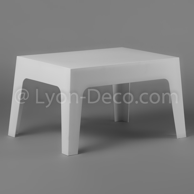 Location Table Basee Slate blanche