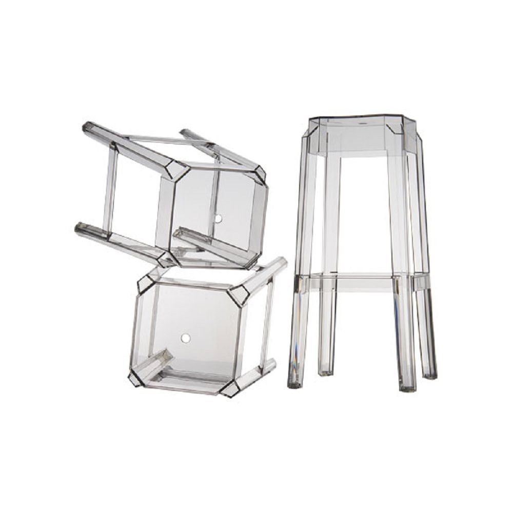 Tabouret transparent