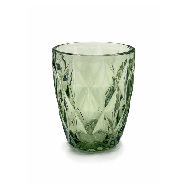 Location Verre à Eau Diamant Vert