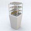 Etagere Traiteur pour Mange Debout Flex Kub