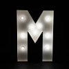 Lettre Lumineuse M