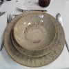 Location Assiette Beige Alize 27cm