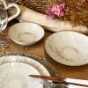 Location Assiette Creuse Beige Alisée 22cm