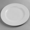 Location Assiette Plate Blanche Helene 21 cm