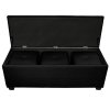 banquette coffre noire