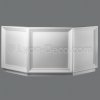 Bar / Comptoir Design Blanc Oscar 