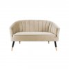 location canapé velours Beige